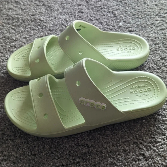 CROCS Green Sandals - Picture 2 of 8